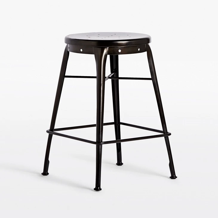 Bar Counter Stool With Stainless Steel Base Bar Counter Stool With Stainless Steel Base